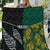 Personalised South Africa and New Zealand Quilt King Protea and Silver Fern Mix Culture Pattern LT03 Black - Polynesian Pride