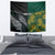 Personalised South Africa and New Zealand Tapestry King Protea and Silver Fern Mix Culture Pattern LT03 - Polynesian Pride