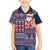 Hawaii Mele Kalikimaka Kid Hawaiian Shirt Aloha and Christmas Elements Patchwork Blue Style LT03 Kid Blue - Polynesian Pride