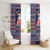 Hawaii Mele Kalikimaka Window Curtain Aloha and Christmas Elements Patchwork Blue Style LT03 - Polynesian Pride