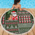 Hawaii Mele Kalikimaka Beach Blanket Aloha and Christmas Elements Patchwork Green Style LT03 - Polynesian Pride