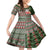 Hawaii Mele Kalikimaka Family Matching Puletasi Dress and Hawaiian Shirt Aloha and Christmas Elements Patchwork Green Style LT03 Daughter's Dress Green - Polynesian Pride