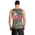 Hawaii Mele Kalikimaka Men Tank Top Aloha and Christmas Elements Patchwork Green Style LT03 - Polynesian Pride