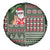 Hawaii Mele Kalikimaka Spare Tire Cover Aloha and Christmas Elements Patchwork Green Style LT03 - Polynesian Pride