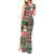 Hawaii Mele Kalikimaka Tank Maxi Dress Aloha and Christmas Elements Patchwork Green Style LT03 - Polynesian Pride