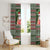 Hawaii Mele Kalikimaka Window Curtain Aloha and Christmas Elements Patchwork Green Style LT03 - Polynesian Pride