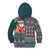 Hawaii Mele Kalikimaka Kid Hoodie Aloha and Christmas Elements Patchwork Turquoise Style LT03 - Polynesian Pride