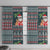 Hawaii Mele Kalikimaka Window Curtain Aloha and Christmas Elements Patchwork Turquoise Style LT03 With Hooks Turquoise - Polynesian Pride