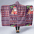 Hawaii Mele Kalikimaka Hooded Blanket Aloha and Christmas Elements Patchwork Pink Style LT03 - Polynesian Pride