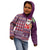 Hawaii Mele Kalikimaka Kid Hoodie Aloha and Christmas Elements Patchwork Pink Style LT03 - Polynesian Pride