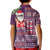 Hawaii Mele Kalikimaka Kid Polo Shirt Aloha and Christmas Elements Patchwork Pink Style LT03 - Polynesian Pride