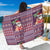 Hawaii Mele Kalikimaka Sarong Aloha and Christmas Elements Patchwork Pink Style LT03 One Size 44 x 66 inches Pink - Polynesian Pride