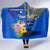 Personalised Nauru Independence Day Hooded Blanket Nauruan Tribal Flag Style LT03 - Polynesian Pride