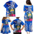 Personalised Nauru Coat of Arms Family Matching Puletasi and Hawaiian Shirt Tropical Flower Polynesian Pattern LT03 - Polynesian Pride