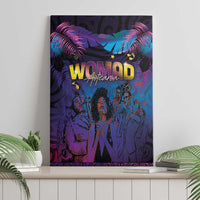 Aotearoa Arts Festival 2025 Canvas Wall Art Maori Music Art Dance - Rhythmic Vibes LT03 - Polynesian Pride