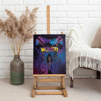 Aotearoa Arts Festival 2025 Canvas Wall Art Maori Music Art Dance - Rhythmic Vibes LT03 - Polynesian Pride