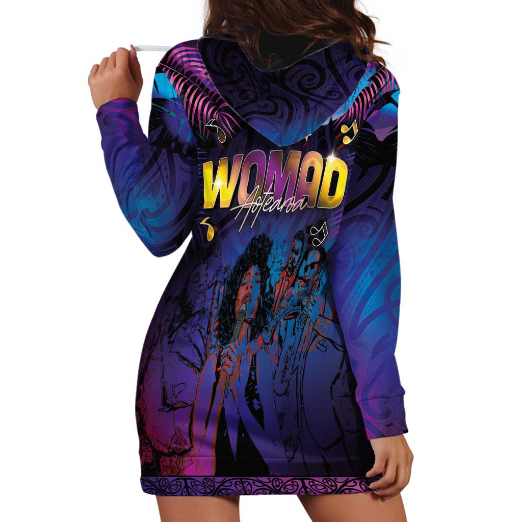 Aotearoa Arts Festival 2025 Hoodie Dress Maori Music Art Dance - Rhythmic Vibes
