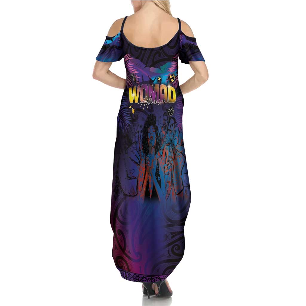 Aotearoa Arts Festival 2025 Summer Maxi Dress Maori Music Art Dance - Rhythmic Vibes