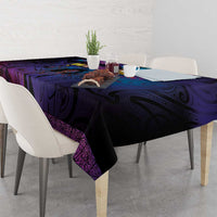 Aotearoa Arts Festival 2025 Tablecloth Maori Music Art Dance - Rhythmic Vibes LT03 - Polynesian Pride