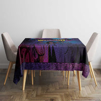 Aotearoa Arts Festival 2025 Tablecloth Maori Music Art Dance - Rhythmic Vibes LT03 - Polynesian Pride
