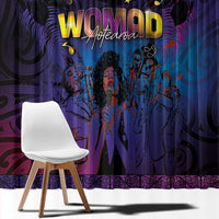 Aotearoa Arts Festival 2025 Window Curtain Maori Music Art Dance - Rhythmic Vibes LT03 - Polynesian Pride