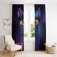 Aotearoa Arts Festival 2025 Window Curtain Maori Music Art Dance - Rhythmic Vibes LT03 - Polynesian Pride