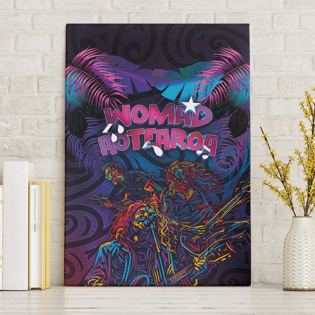 Aotearoa Arts Festival 2025 Canvas Wall Art Maori Performing Art and Music - Rhythmic Vibes LT03 Without Frame Black - Polynesian Pride