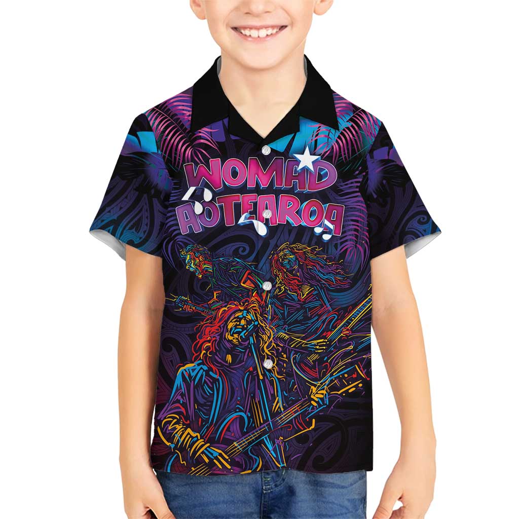 Aotearoa Arts Festival 2025 Family Matching Tank Maxi Dress and Hawaiian Shirt Maori Performing Art and Music - Rhythmic Vibes