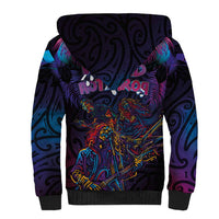 Aotearoa Arts Festival 2025 Sherpa Hoodie Maori Performing Art and Music - Rhythmic Vibes