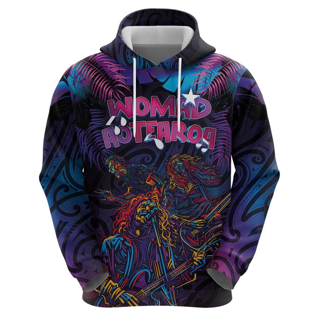 Aotearoa Arts Festival 2025 Zip Hoodie Maori Performing Art and Music - Rhythmic Vibes