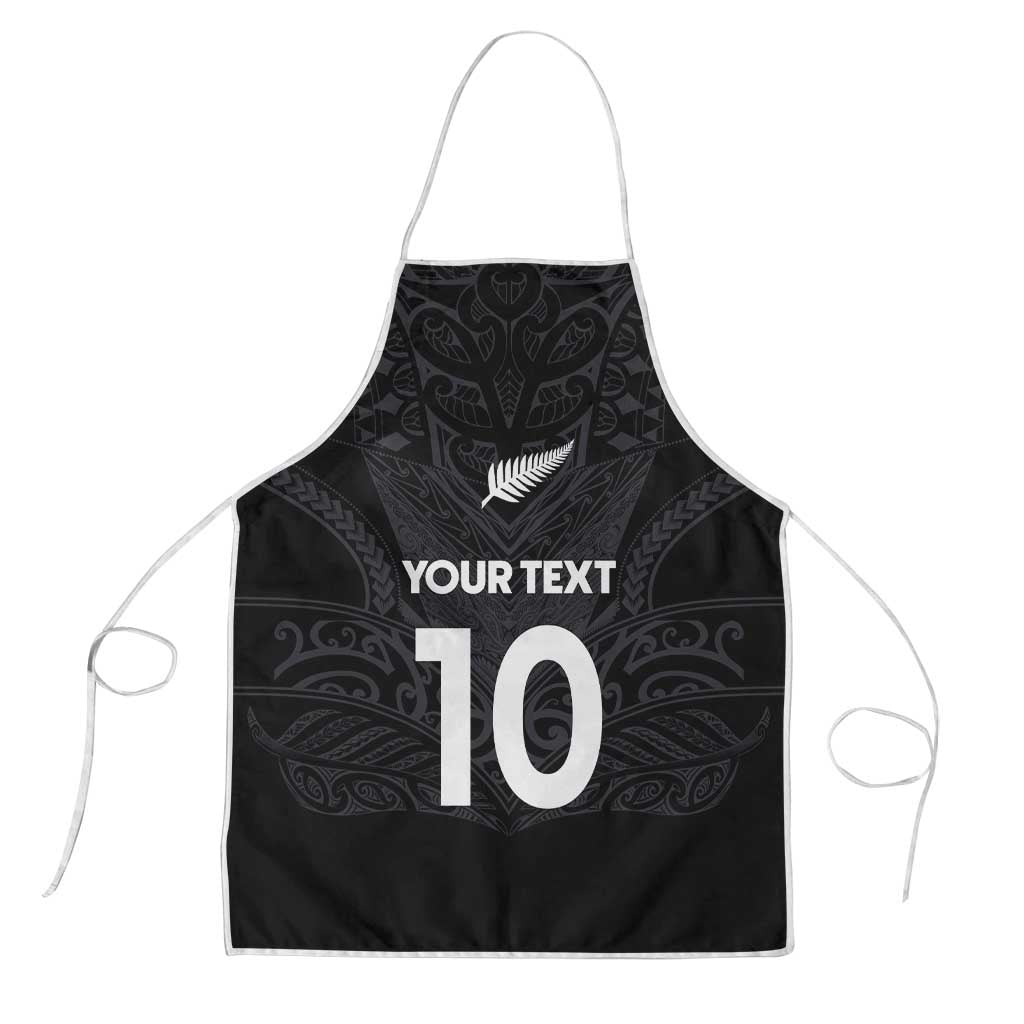Custom Aotearoa Rugby Apron The Blacks-Sporty T90 Style - Polynesian Pride
