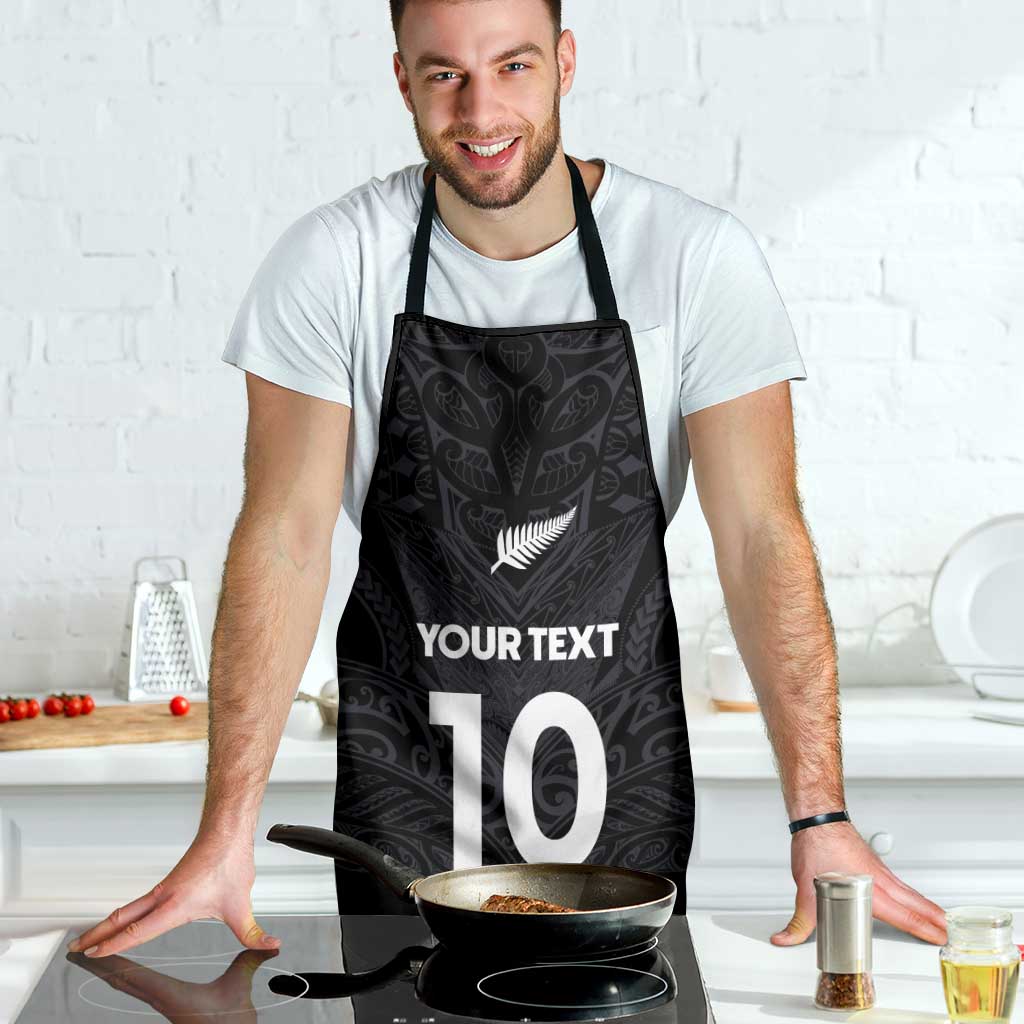 Custom Aotearoa Rugby Apron The Blacks-Sporty T90 Style - Polynesian Pride
