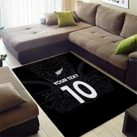 Custom Aotearoa Rugby Area Rug The Blacks-Sporty T90 Style - Polynesian Pride