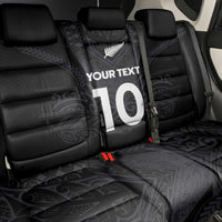 Custom Aotearoa Rugby Back Car Seat Cover The Blacks-Sporty T90 Style - Polynesian Pride