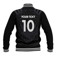 Custom Aotearoa Rugby Baseball Jacket The Blacks-Sporty T90 Style - Polynesian Pride