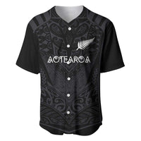 Custom Aotearoa Rugby Baseball Jersey The Blacks-Sporty T90 Style - Polynesian Pride