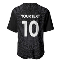 Custom Aotearoa Rugby Baseball Jersey The Blacks-Sporty T90 Style - Polynesian Pride
