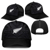Aotearoa Rugby Baseball Net Cap The Blacks-Sporty T90 Style - Polynesian Pride