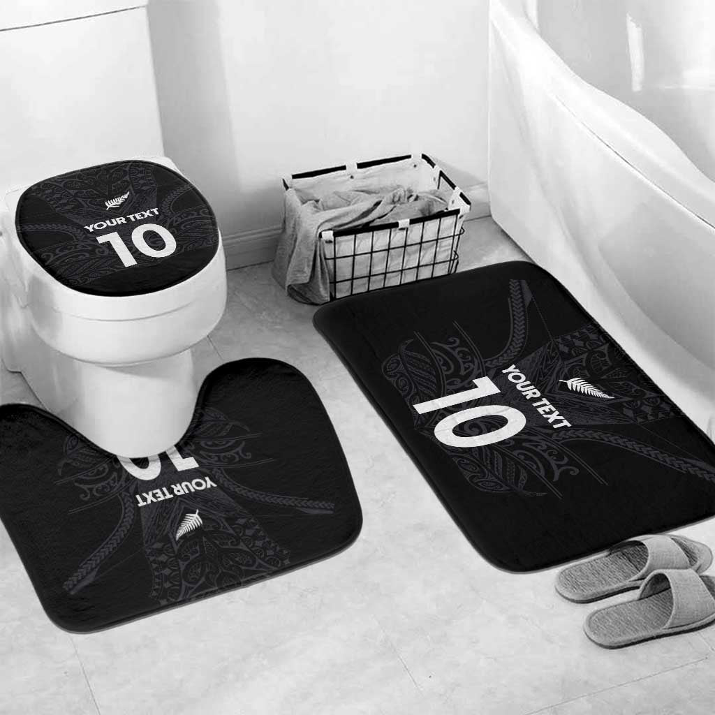 Custom Aotearoa Rugby Bathroom Set The Blacks-Sporty T90 Style - Polynesian Pride