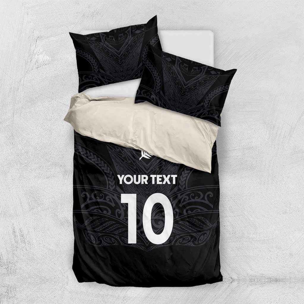 Custom Aotearoa Rugby Bedding Set The Blacks-Sporty T90 Style - Polynesian Pride