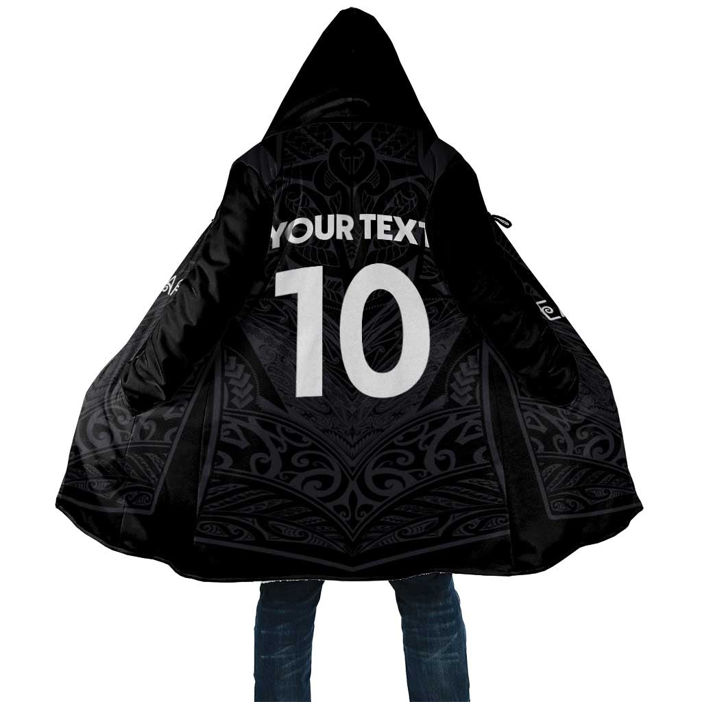 Custom Aotearoa Rugby Cloak The Blacks-Sporty T90 Style - Polynesian Pride