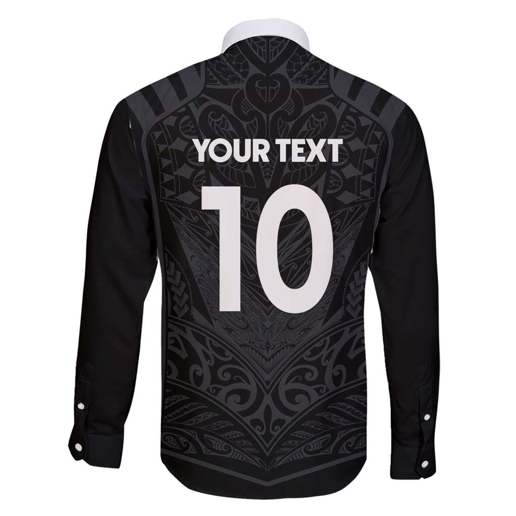 Custom Aotearoa Rugby Family Matching Short Sleeve Bodycon Dress and Hawaiian Shirt The Blacks-Sporty T90 Style - Polynesian Pride