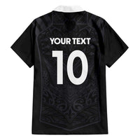 Custom Aotearoa Rugby Hawaiian Shirt The Blacks-Sporty T90 Style - Polynesian Pride