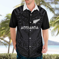 Custom Aotearoa Rugby Hawaiian Shirt The Blacks-Sporty T90 Style - Polynesian Pride