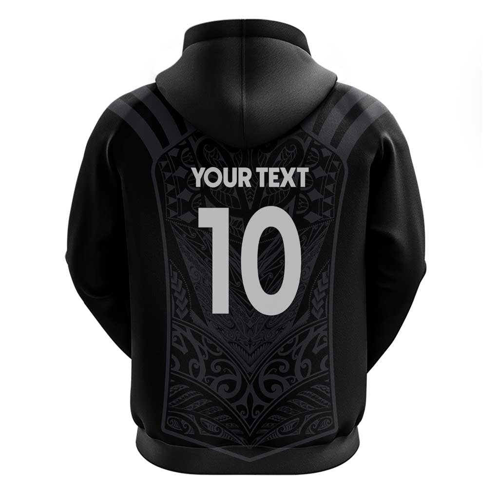 Custom Aotearoa Rugby Hoodie The Blacks-Sporty T90 Style - Polynesian Pride