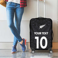 Custom Aotearoa Rugby Luggage Cover The Blacks-Sporty T90 Style - Polynesian Pride