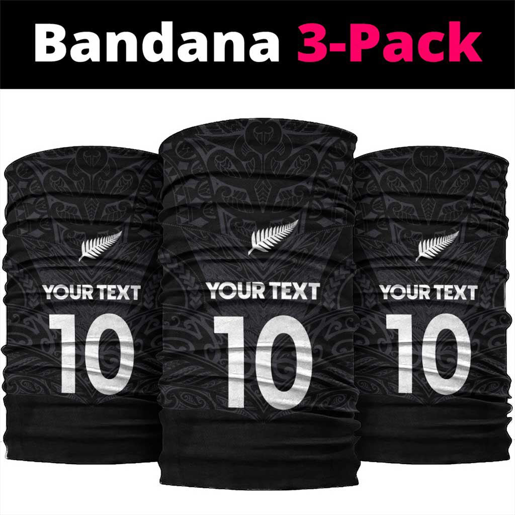 Custom Aotearoa Rugby Neck Gaiter The Blacks-Sporty T90 Style - Polynesian Pride