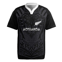 Custom Aotearoa Rugby Rugby Jersey The Blacks-Sporty T90 Style - Polynesian Pride