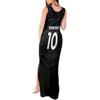 Custom Aotearoa Rugby Tank Maxi Dress The Blacks-Sporty T90 Style - Polynesian Pride
