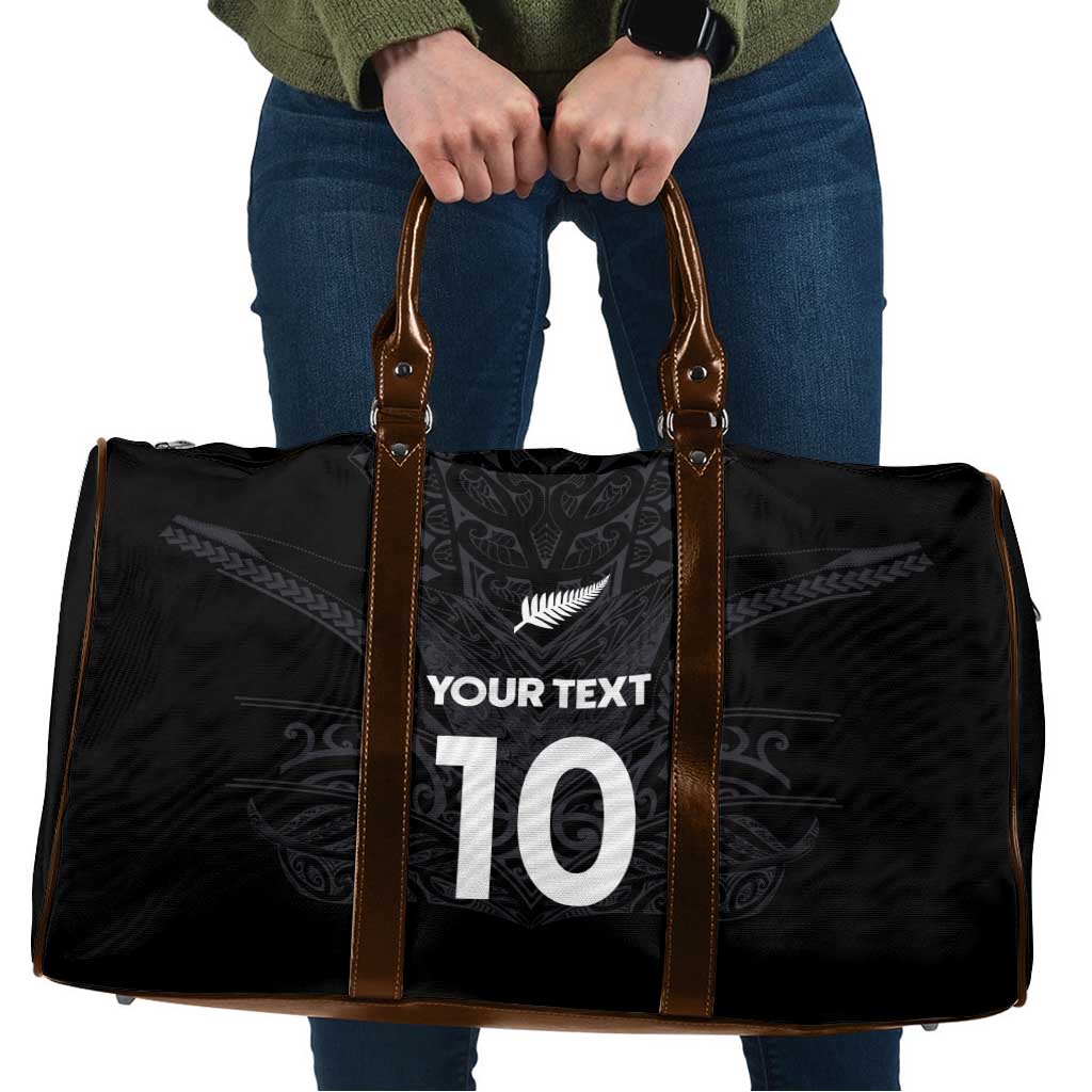 Custom Aotearoa Rugby Travel Bag The Blacks-Sporty T90 Style - Polynesian Pride